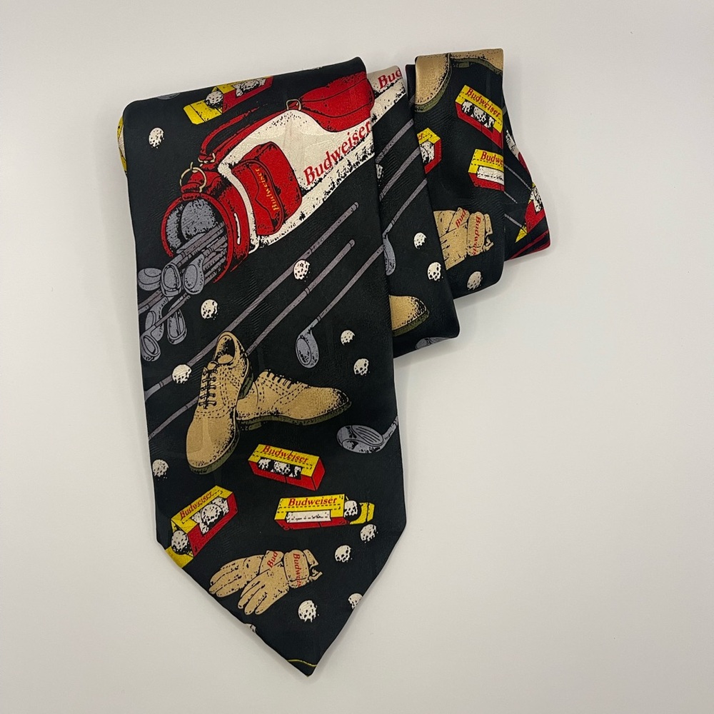 Budweiser 1999 Golf Series 1 Silk Tie